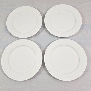 Mikasa Lausanne Bone China White 8 ¼” Salad Luncheon Plates – Set of 4